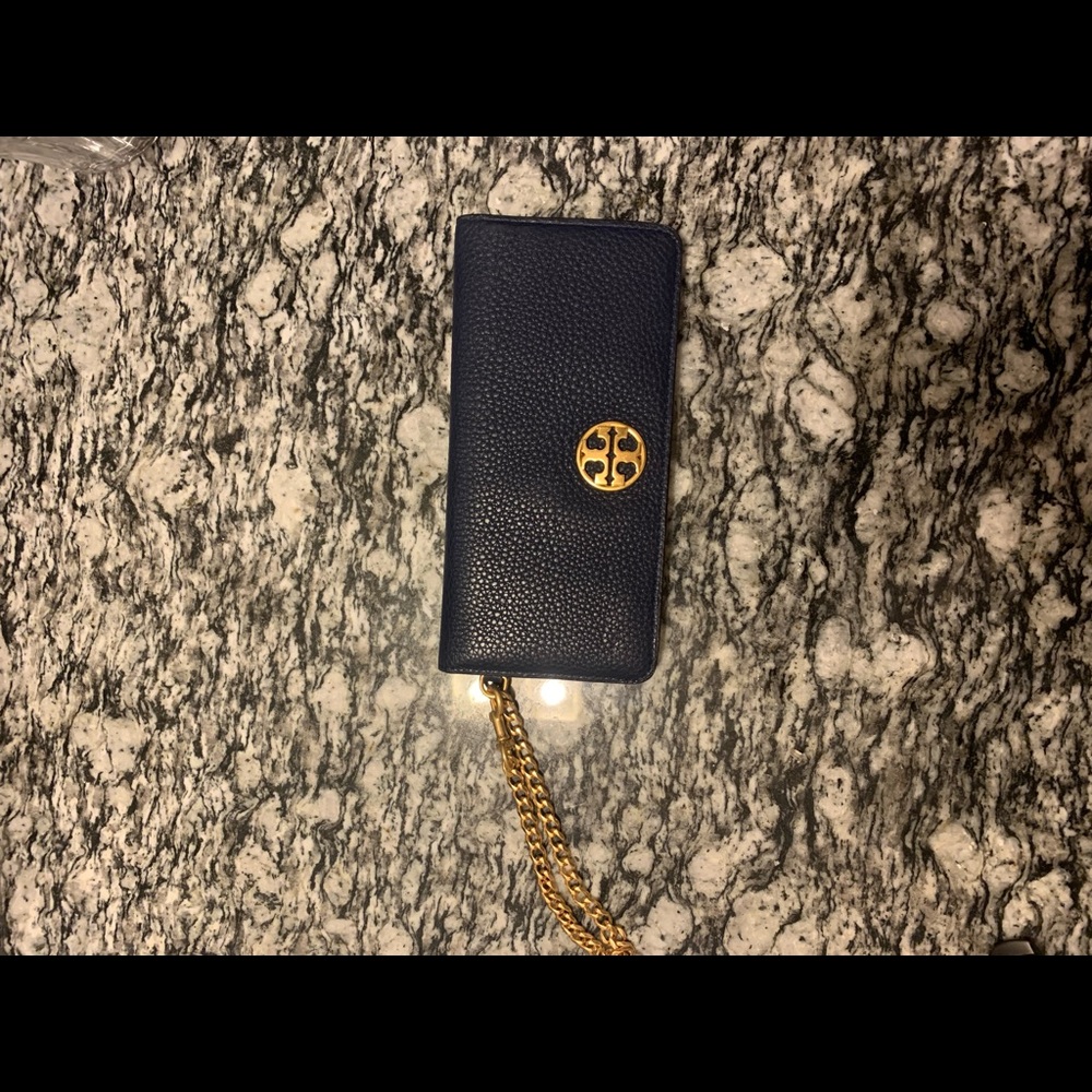 Tory Burch Wristlet Wallet NAVY